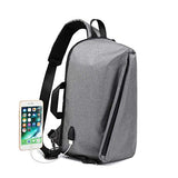 TRE Laptop Backpack, Travel Computer Bag for Women & Men, Anti Theft Water Resistant College School Bookbag, Slim Business Backpack Laptop & Notebook (Color : Black)