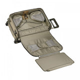 Briggs & Riley Baseline-Softside Carry-On Wheeled Upright Garment Bag, Olive, One SIze