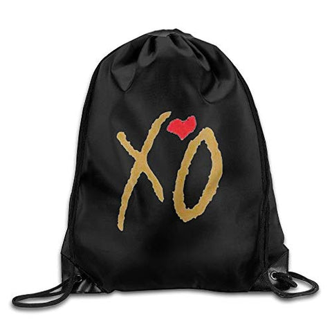 GBMVN The Weeknd XO Gold Unisex Drawstring Gym Sack Sport Bag