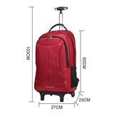 FANQIECHAODAN Trolley Backpack Large Capacity Shoulder Lever Computer Backpack Travel Backpack,Three Use Men And Women Travel BackpackSuper Lightweight Travel Carry On Cabin Hand Luggage Suitcase with