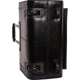 Mancini Leather Goods Deluxe Wheeled Catalog Case (Black)