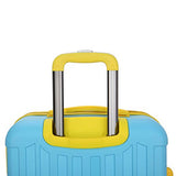 The Blue Brio Thick Rib 3-Piece Hardside Spinner Luggage Set