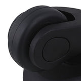 BQLZR Black Left&Right Lightweight Luggage Universal Wheels Accessories Pack of 2