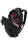 SwissGear 5709 ScanSmart Laptop Backpack. Abrasion-Resistant & Travel-Friendly School Work premium Laptop Backpack (Black Backpack)