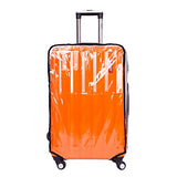 BlueCosto Clear PVC Oversize Travel Luggage Protector Suitcase Covers 32" (22.0"L x 13.8"W x
