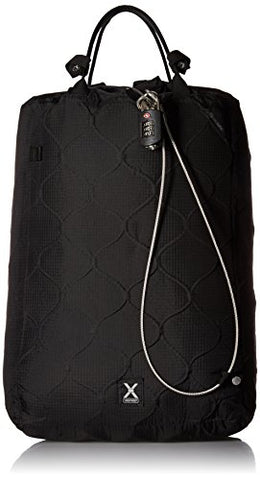 Pacsafe Travelsafe X25 Anti-Theft Portable Safe, Black
