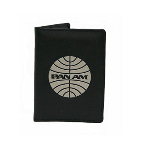 Pan Am Men'S Passport Cover-3, Black, X-Small