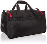 Fila Lasers Small Sports Duffel Bag Gym, Black/Red, One Size