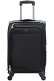 Travelers Club 20" "The Merit" Expandable Rolling Carry-On Luggage With Premium Features And