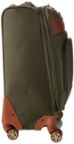 Caribbean Joe 20'' Carry-On Spinner Luggage Olive Green 20"