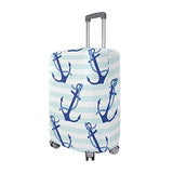 GIOVANIOR Anchors Luggage Cover Suitcase Protector Carry On Covers