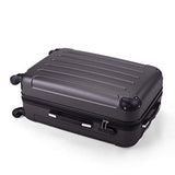 Luggage Sets Expandable Suitcase Double Wheels TSA Lock Trunk three-piece suit (Dark Gray)