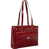 McKlein USA Joliet 15" Leather Laptop Tote EXCLUSIVE (Red)