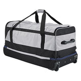 Skyway Sodo 34-inch Drop-Bottom Rolling Duffel, Steel Gray
