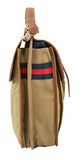 Tommy Hilfiger Workhorse Dowel Flap-Over Messenger, Khaki