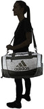adidas Defender III medium duffel Bag, Onix Jersey/Black, One Size