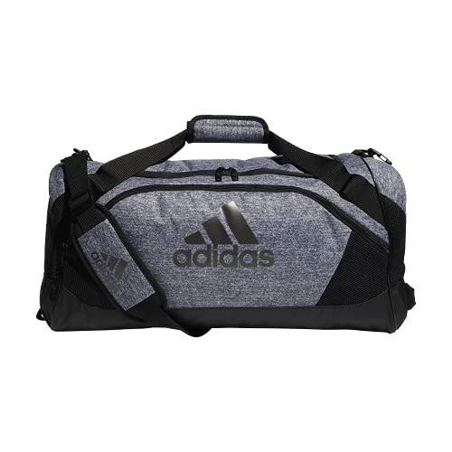 adidas Team Issue II Medium Duffel Bag, Onix Jersey, ONE SIZE