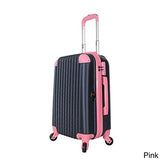 BRIO Luggage 22-inch Hardside Carry On Suitcase with Spinner Wheels Green