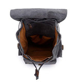 Paraffin Outdoor Canvas Backpack Hiking Camping Rucksack Heavy Duty Daypack School Backpack for Men