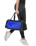 Mier Small Gym Sports Bag For Men And Women With Shoes Compartment, 18Inch(Blue)