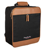 Allegiant Personal Item Bag Carry On Bag Backpack Duffle (Black/Beige)