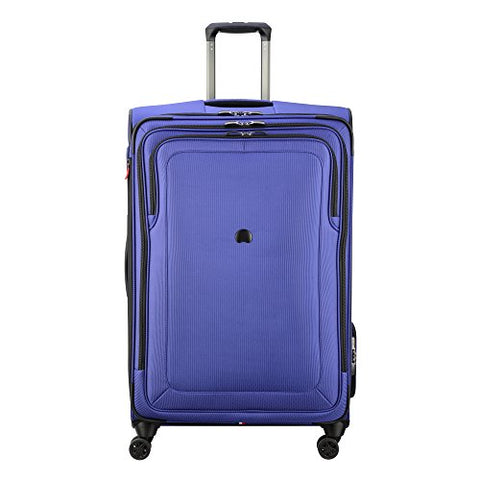Delsey Luggage Cruise Lite Softside 29" Exp. Spinner Suiter Trolley, Blue