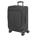 Kirkland Signature Softside 22" 4 Wheel Carry-On, Black