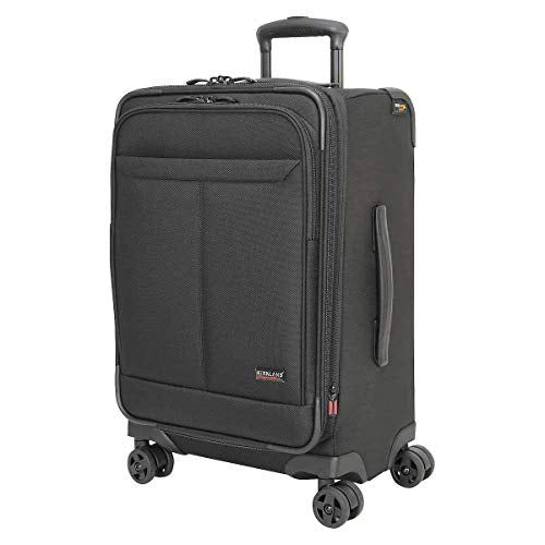 Kirkland Signature Softside 22" 4 Wheel Carry-On, Black