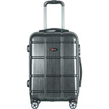 Brio Luggage TurtleShell 3 Piece Hardside Spinner Luggage Set (Light Purple)