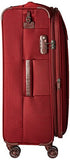 Delsey Luggage Montmartre+ 25 Inch Expandable Softside Spinner Suitcase, Bordeaux