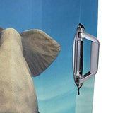 Suitcase Cover Suitcase Lonely Beach Elephant Luggage Cover Travel Case Bag Protector for Kid Girls