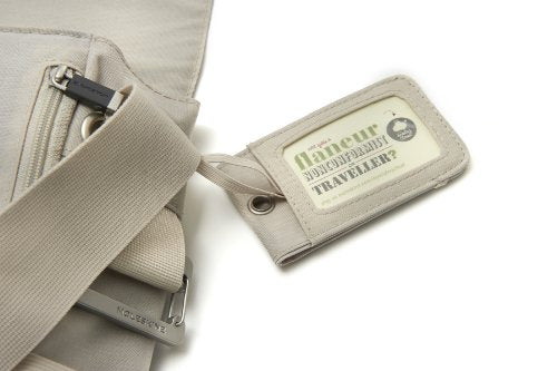 Moleskine Borsa A Tracolla Piccola – Colore Khaki Beige – 24x27x2,5 Cm – Tasca Con Cerniera E Scomparto Interno – Ideale Per E-reader E Oggetti Quotidiani