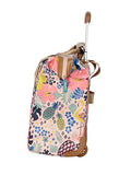 Lily Bloom Design Pattern Carry on Bag Wheeled Cabin Tote (Cabin Pink)