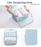 Belsmi 8 Set Packing Cubes Travel Bags - Waterproof Compression Travel Luggage Organizer With Shoes Bag (Beige)