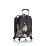 Heys America Oasis Fashion 21" Carry-on Spinner Luggage With TSA Lock (Black/Gold)