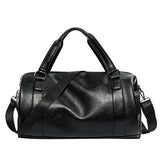 Berchirly Mens Messenger Laptop Bag Business Travel Duffel Weekender Bag Black