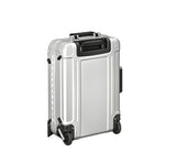 Zero Halliburton Geo Aluminum Carry-on 2 Wheel Travel Case (BLACK)