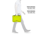 Nanuk 910 Waterproof Hard Case With Foam Insert - Lime