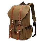 Women & Men Laptop Backpack Rucksack Canvas School Bag Travel Backpacks for Teenage Male Notebook