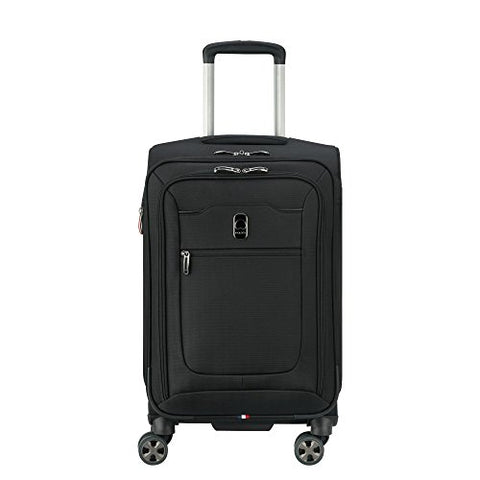 Delsey Hyperglide 21" Expandable Spinner Carry-On, Black