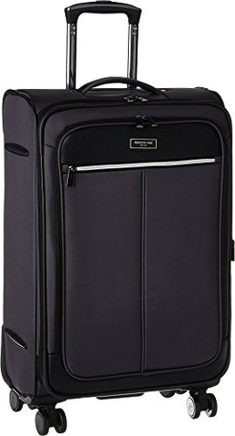 Kenneth Cole Reaction Unisex Class Transit 2.0 - 24" Expandable 8-Wheel Upright Charcoal Luggage