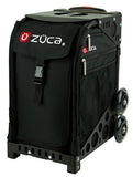 Zuca Obsidian Sport Insert Bag With Black Frame (Non-Flashing Wheels), And Special Set Of 5 Packing