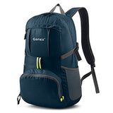 Gonex 35L Lightweight Packable Backpack Handy Foldable Shoulder Bag Daypack (Navy Blue)