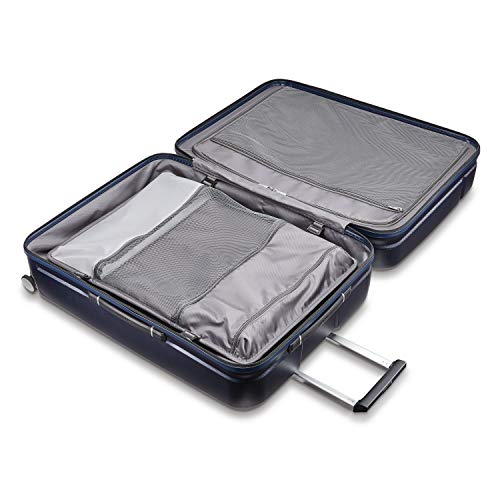 Samsonite Etude Hardside Checked Luggage with Double Spinner Wheels ...