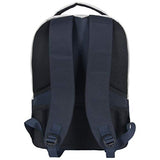 Kenneth Cole Reaction Two-Tone Polyester 15.6" (RFID) Laptop Backpack Light Grey/Navy One Size