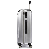 Travelpro Luggage Crew 11 25" Polycarbonate Hardside Spinner Suitcase, Silver