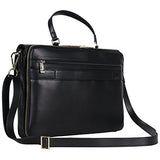 Kenneth Cole Reaction Women'S 15.0 Computer Case Crossbody Business Laptop Tote, Black, One Size