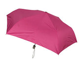 London Fog Tiny Mini Auto Open Close Umbrella, Fuchsia