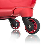 Heys Xcase 2G Atomic Tangerine 21" Carry-On Spinner Luggage, 100% Polycarbonate