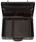 Kenneth Cole Reaction Manhattan Leather Single Compartment Expandable 17" Laptop Attaché, Black